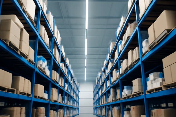 prateleiras de e-commerce com produtos variados, nichos de mercado online